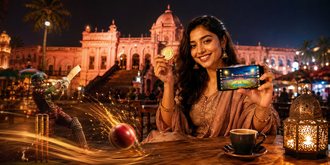 ঢাকার রাতে ক্রিকেট বেটিং স্থানীয় বাজারে ব্যস্ততা